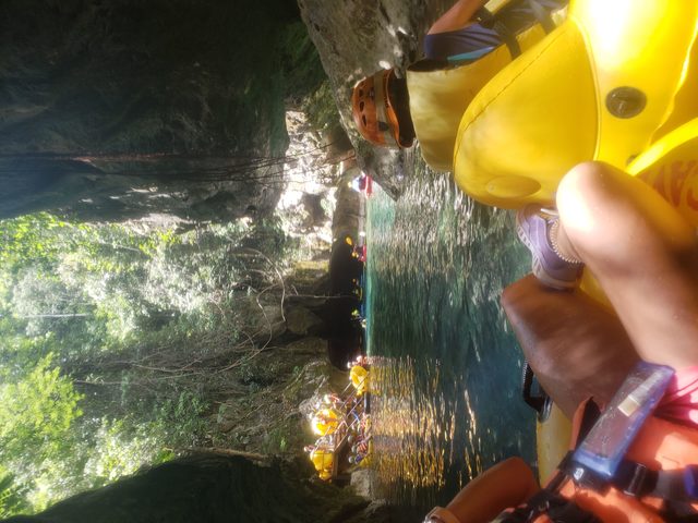 Belize Nohoch Che'en Caves Branch Cave Tubing Excursion First time Cave Tubers!