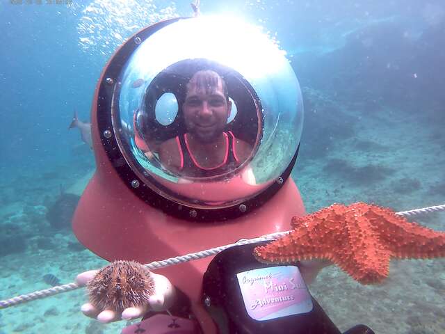 Cozumel Mini Submarine Underwater Scooter Excursion Amazing Underwater Experience