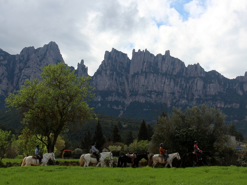 Barcelona montserrat cable car horseback riding Excursion Cost