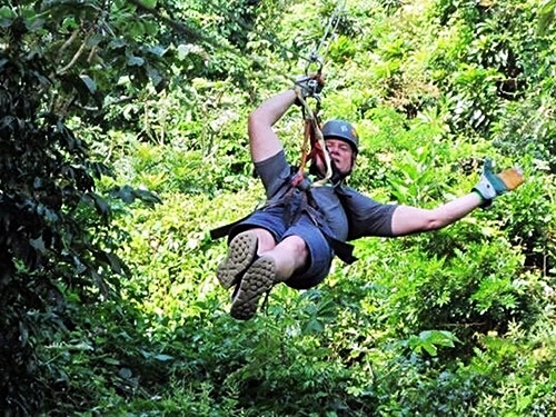 Honduras zip line Cruise Excursion Booking