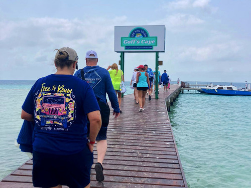 Belize Goff's Caye Island Beach Getaway and Snorkel Excursion