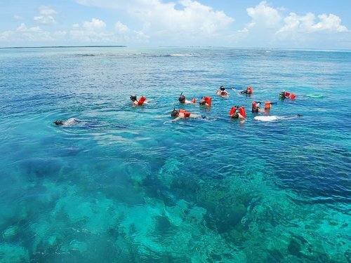 Belize Goff's Caye Island Beach Getaway and Snorkel Excursion