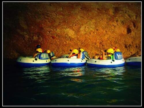 Belize Nohoch Che'en Caves Branch Cave Tubing Excursion