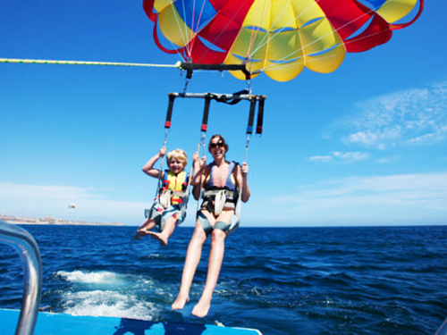 Cabo San Lucas Lands End Parasailing Trip Reservations