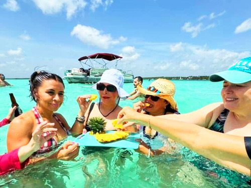 Costa Maya Stromatolites Boat Ride Trip Booking