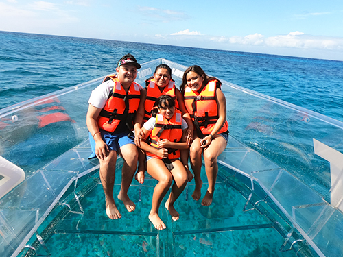 Cozumel ATV and Clear Boat Ride and Snorkeling Excursion