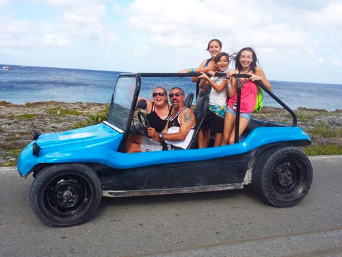 Cozumel Dune Buggy Sightseeing and Otoch Park Mayan Excursion