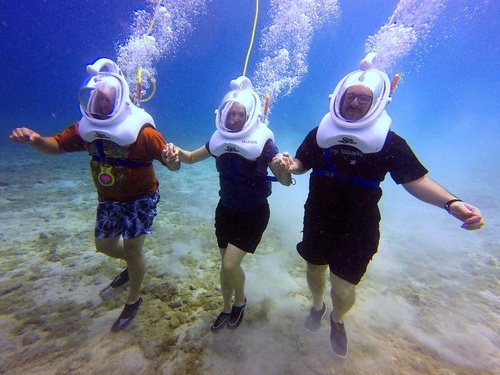 Cozumel Helmet Diving Chankanaab Trip Cost