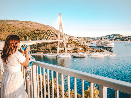 Dubrovnik Old Town, Franjo Tudman Bridge and Sponza Palace Excursion