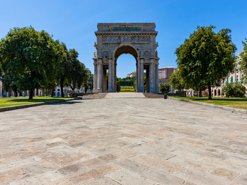 Genoa Italy Piazza Caricamento Trip Booking