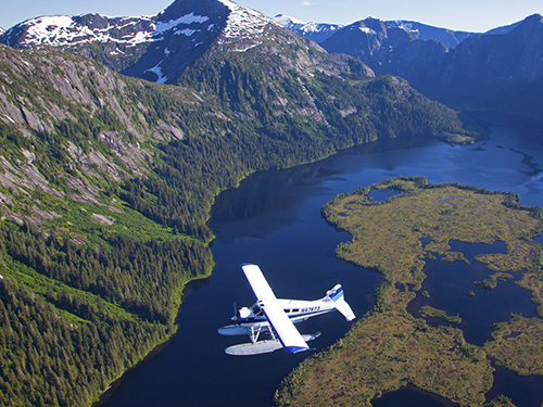 Ketchikan Alaska / USA pontoon plane Flightseeing Trip Reservations