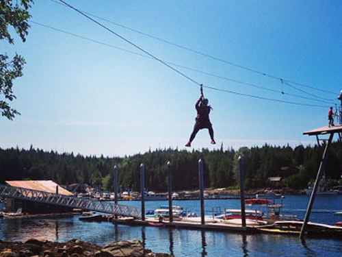 Ketchikan Zip loop bridge