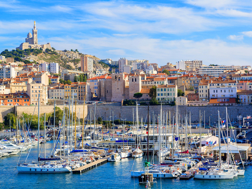 Marseilles  France Notre Dame de la Garde Bike Excursion Booking