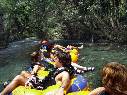 Montego Bay climbing falls Tubing Shore Excursion Booking