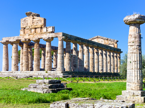 Naples paestum ruins Shore Excursion Booking