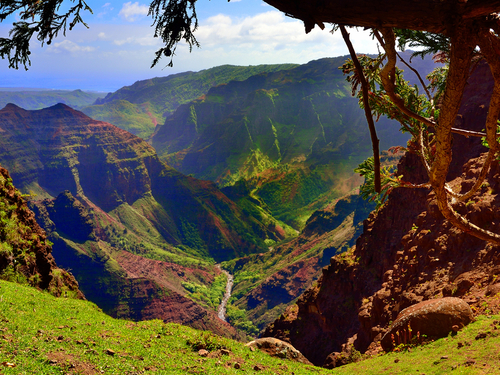 Nawiliwili - Kauai  Hawaii / USA Canyon Sightseeing Excursion Tickets