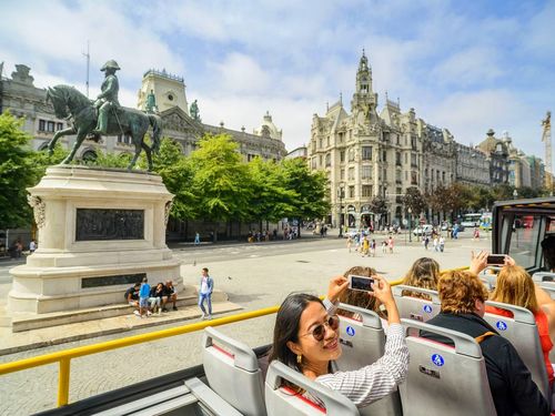 Porto  Portugal Praça da Liberdade Bus Shore Excursion Tickets