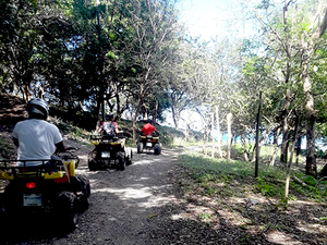 Roatan ATV Off-Road Adventure, Monkey and Sloth Hangout Excursion