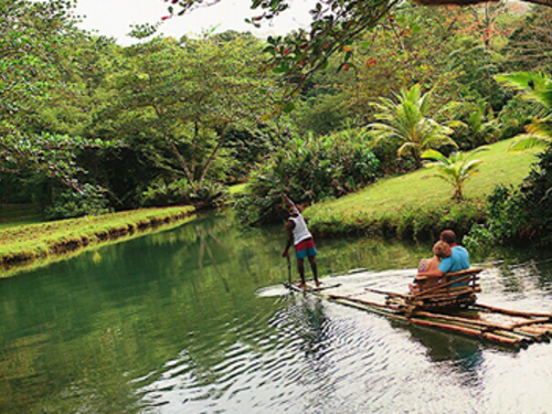 Falmouth  Jamaica Martha Brae River Rafting Trip