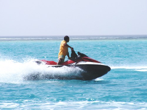 Aruba  Kingdom of the Netherlands (Oranjestad) jet ski double rider Shore Excursion