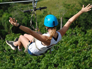 Taino Bay Zipline and Horseback Riding Excursion with Lunch