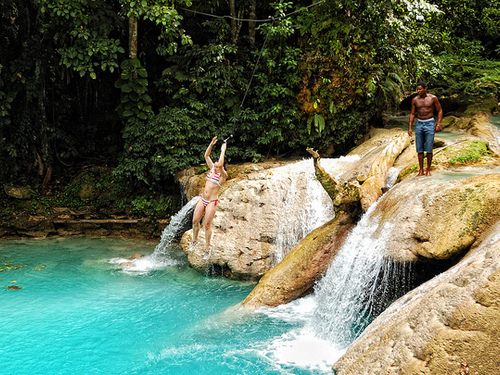 Ocho Rios Jamaica Dunns Falls River Tube Tours Reviews